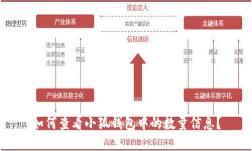 如何查看小狐钱包中的数量信息？