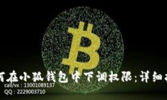 如何在小狐钱包中下调权限：详细指南
