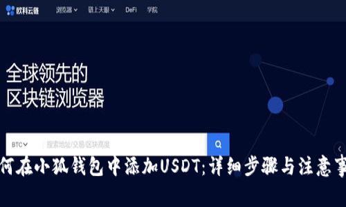 如何在小狐钱包中添加USDT:详细步骤与注意事项